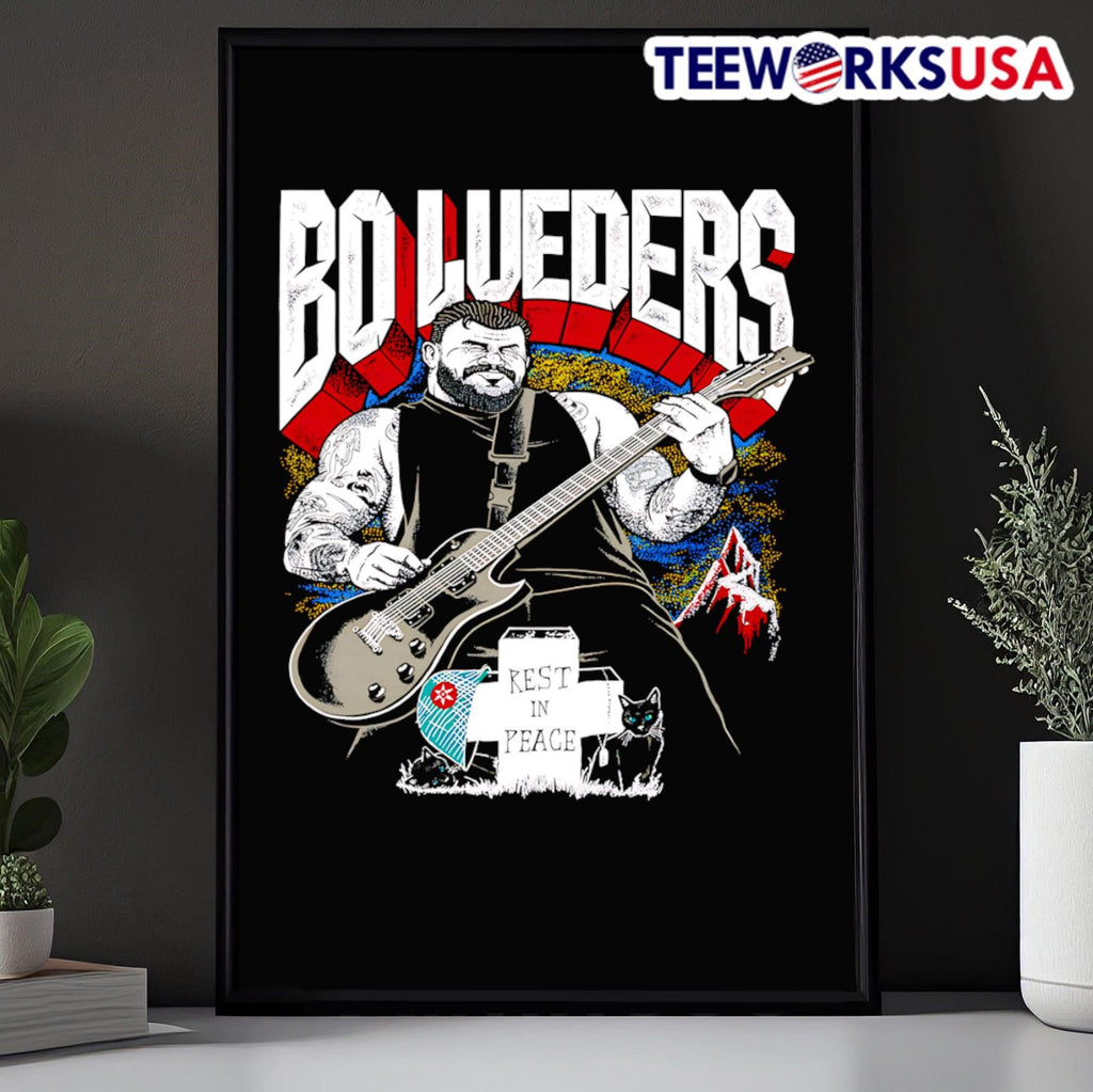 Bo Lueders Rest In Peace Shirt