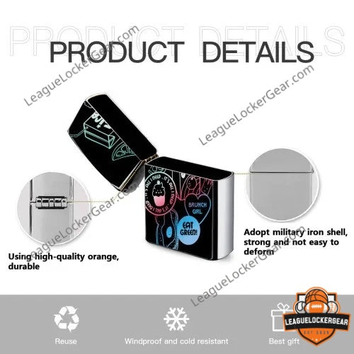 AC/DC 53rd Anniversary Hells Bells Back In Black Lighter