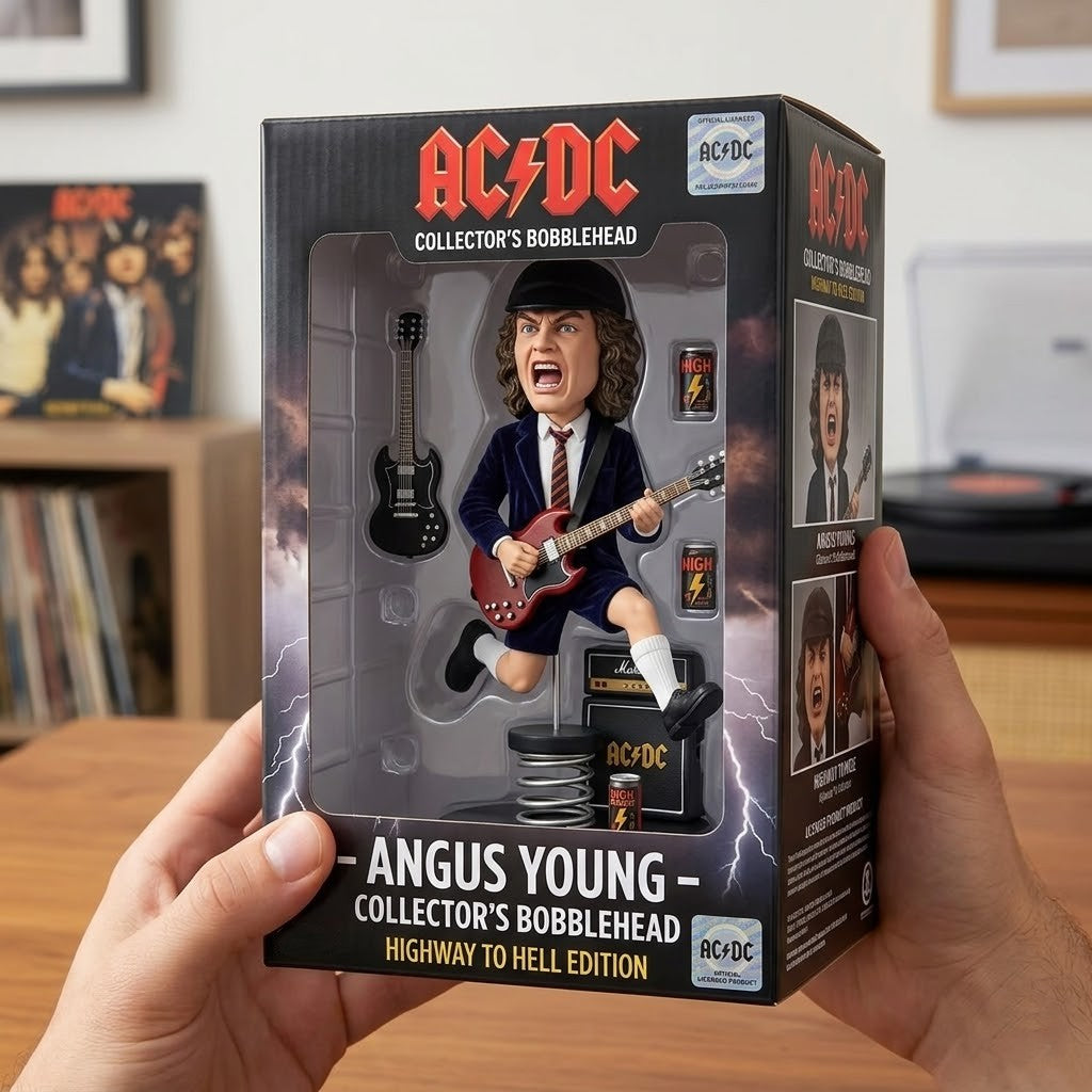AC/DC Angus Young Highway to Hell Bobblehead
