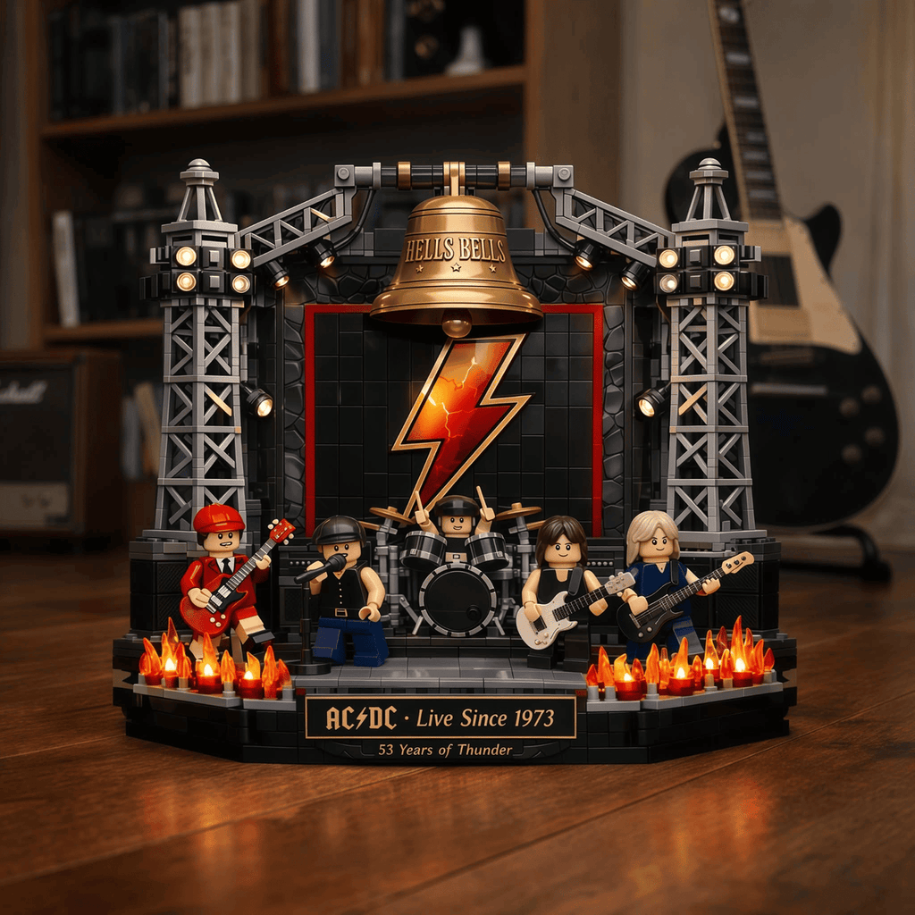 AC/DC Hells Bells 53 Years of Thunder Brick Set