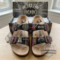 AC/DC Hells Bells High Voltage Sandals With Charms