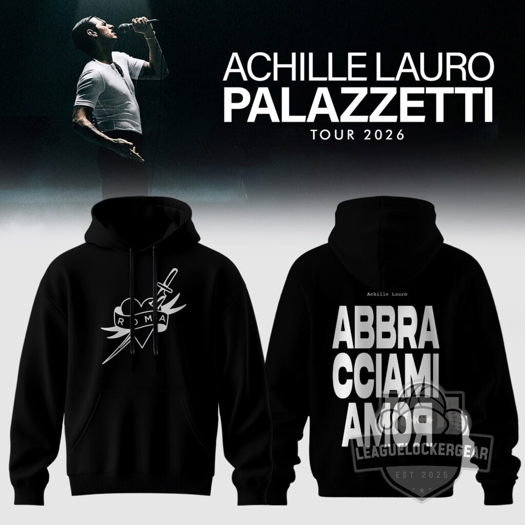 Achille Lauro Palazzetti Tour 2026 Hoodie