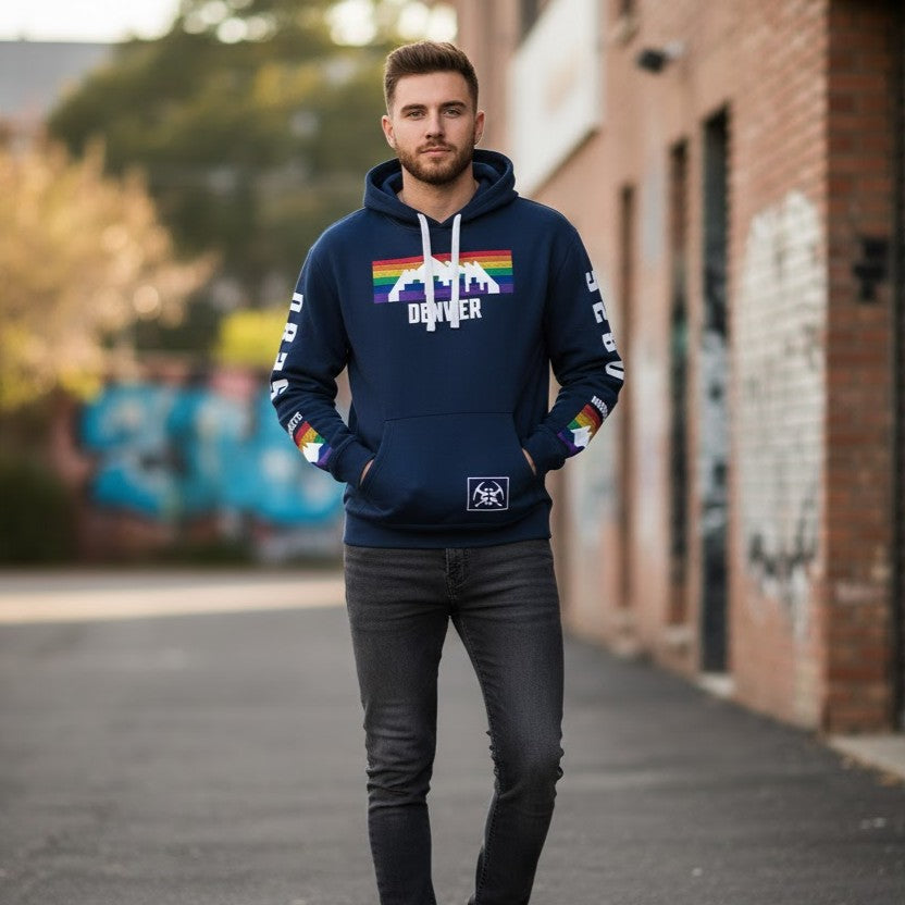 Denver Nuggets City Edition Hoodie 2025/26 – Unisex Stadium Essentials City Star Pullover