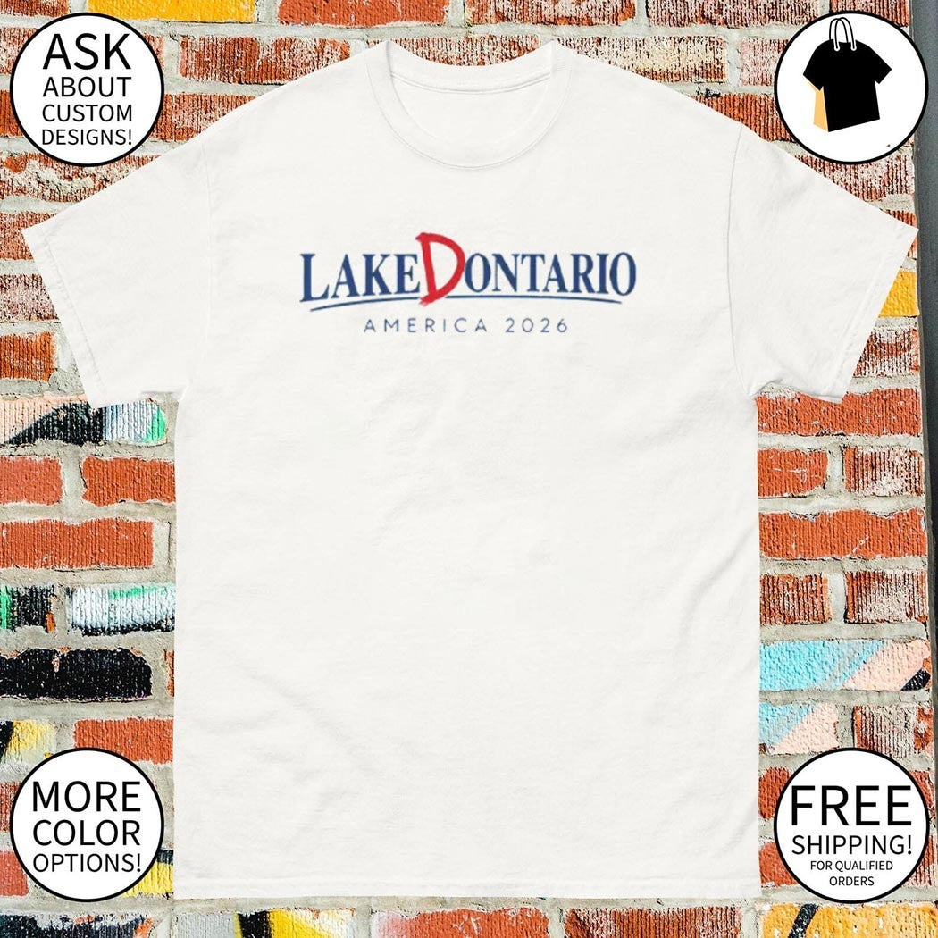 ake Dontario America 2026 Red D shirt