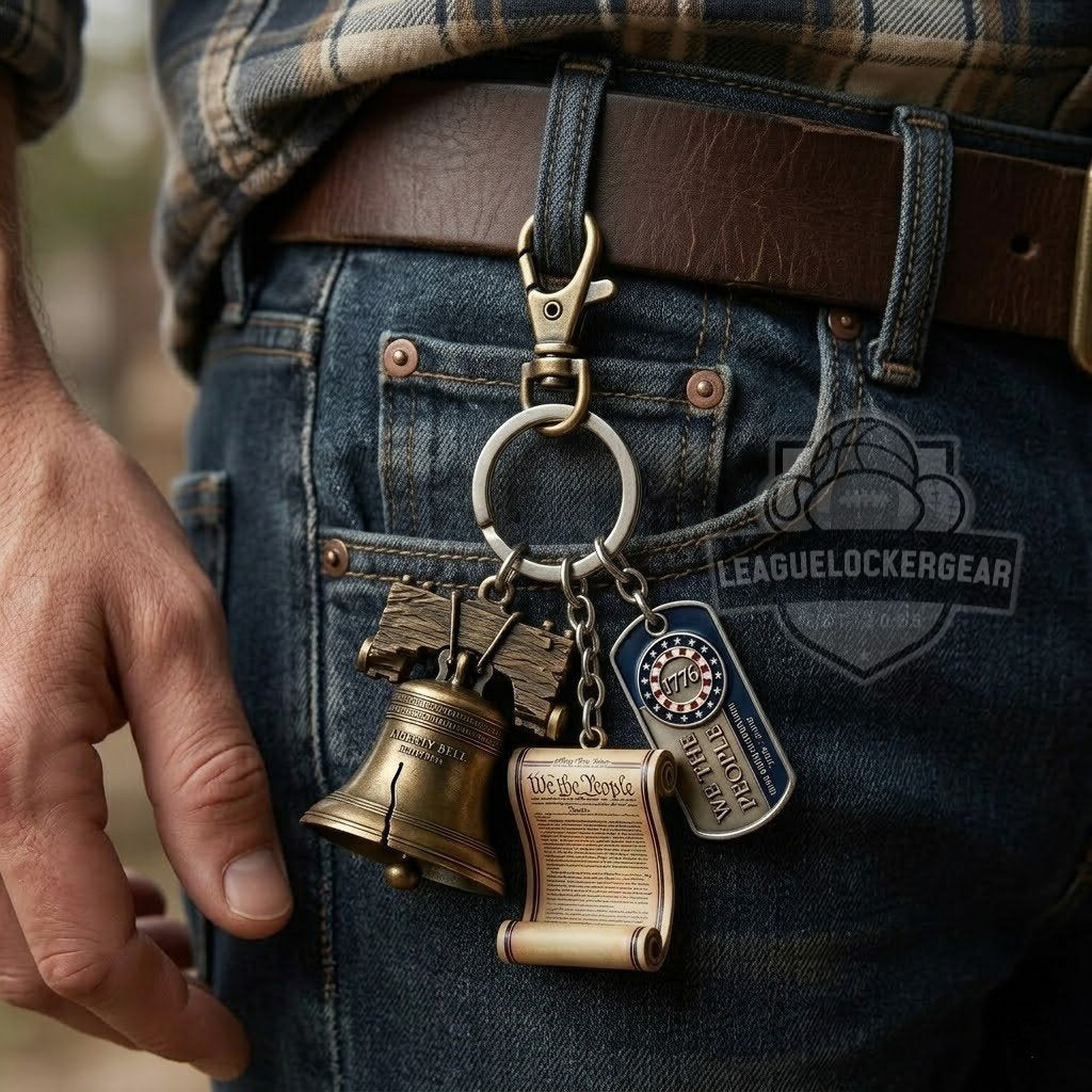 America 250th Anniversary keychain set