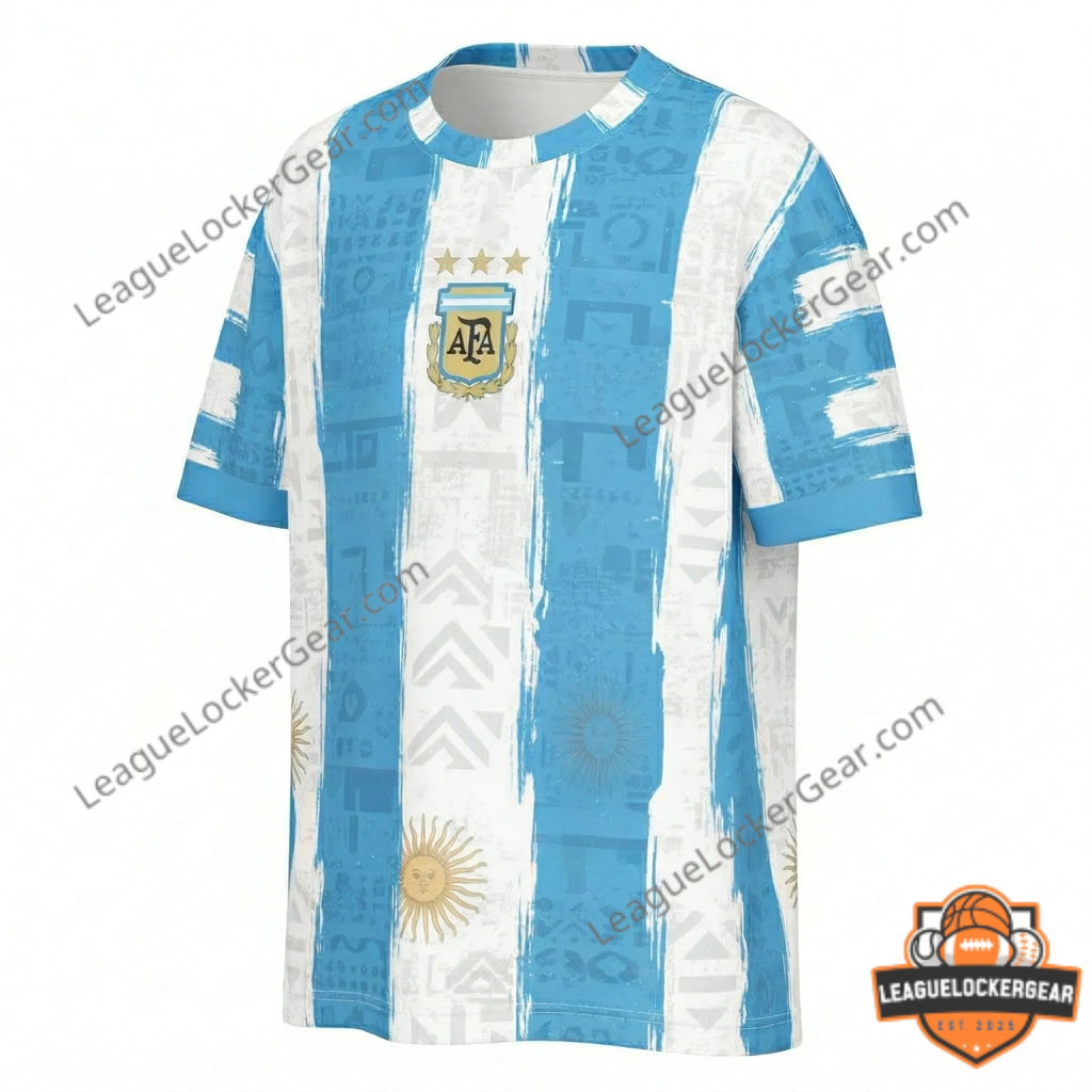 Argentina World Cup 2026 Custom Football Jersey