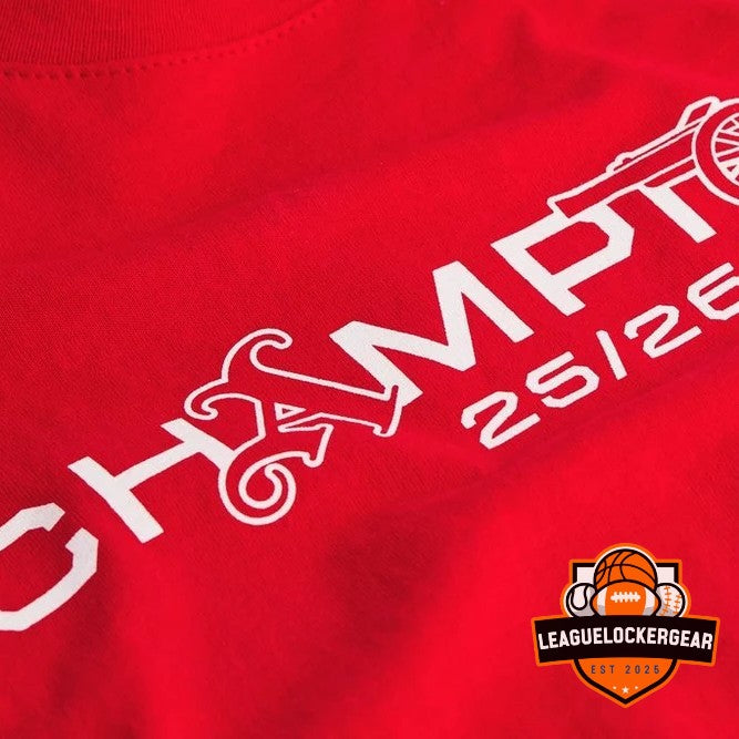 Arsenal Football Club Champions 25/26 T-Shirt