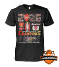 Arsenal Football Club Premier League Champions 2026 T-Shirt