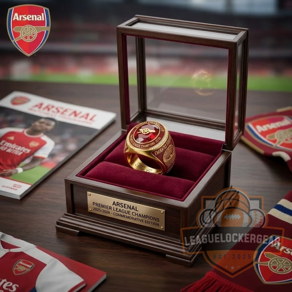 Arsenal Premier League Champions 25/26 The Gunners Championship Ring