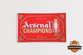 Arsenal Football Club Premier League Champions 25/26 Season Flag