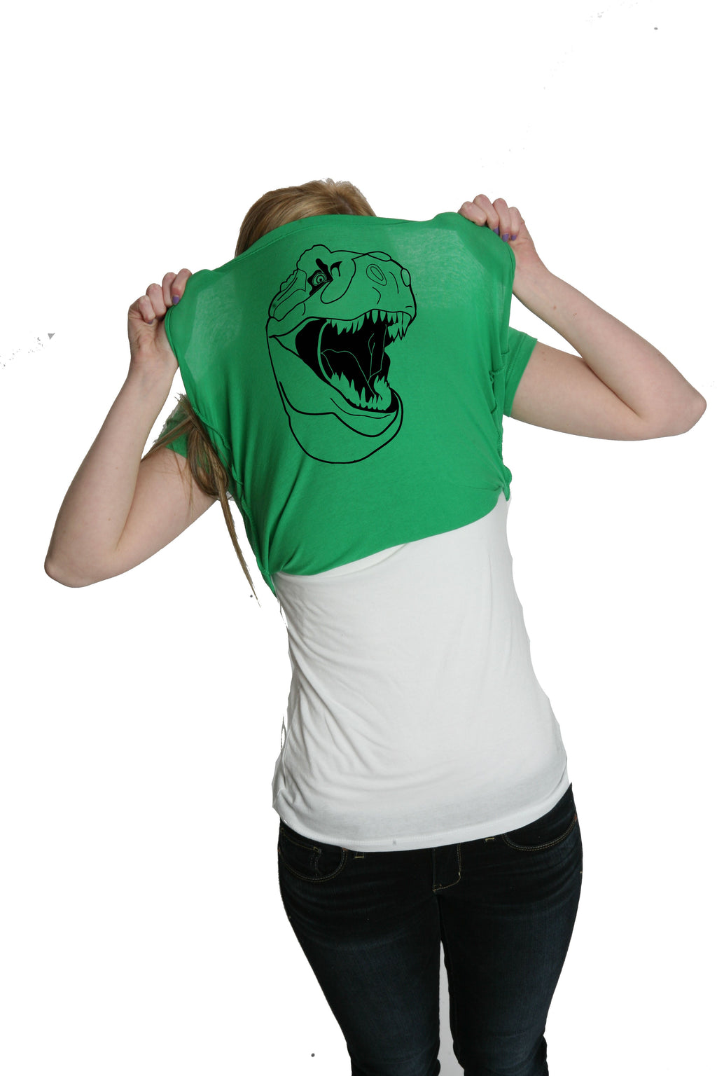 Ask Me About My T-Rex Flip Women's T Shirt