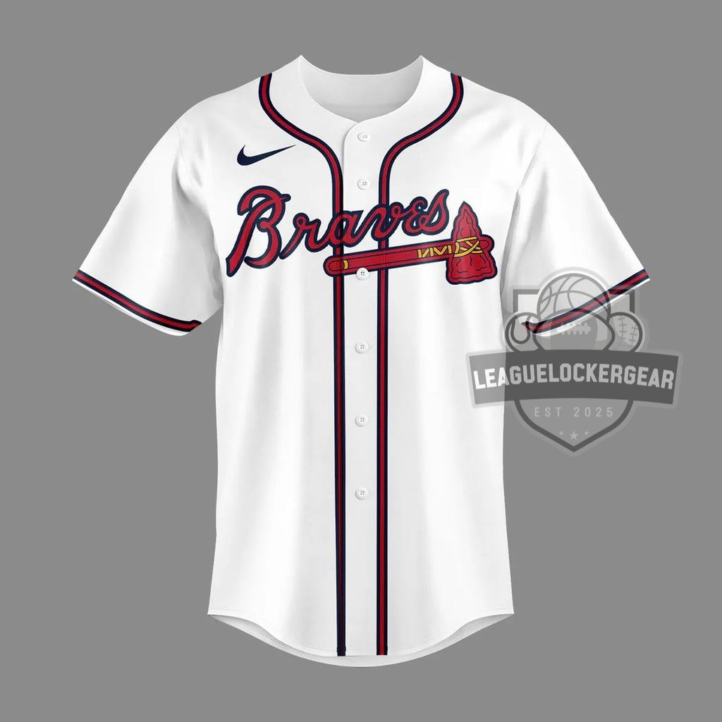 Atlanta Braves Bobby Cox Memorial Manager Baseball Jersey