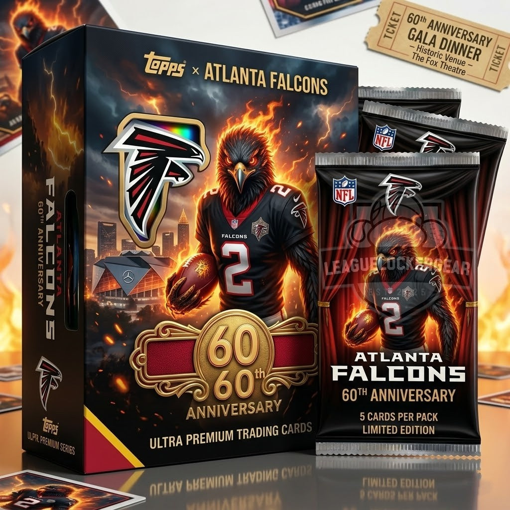 Atlanta Falcons 60th Anniversary Ultra Premium Trading Cards