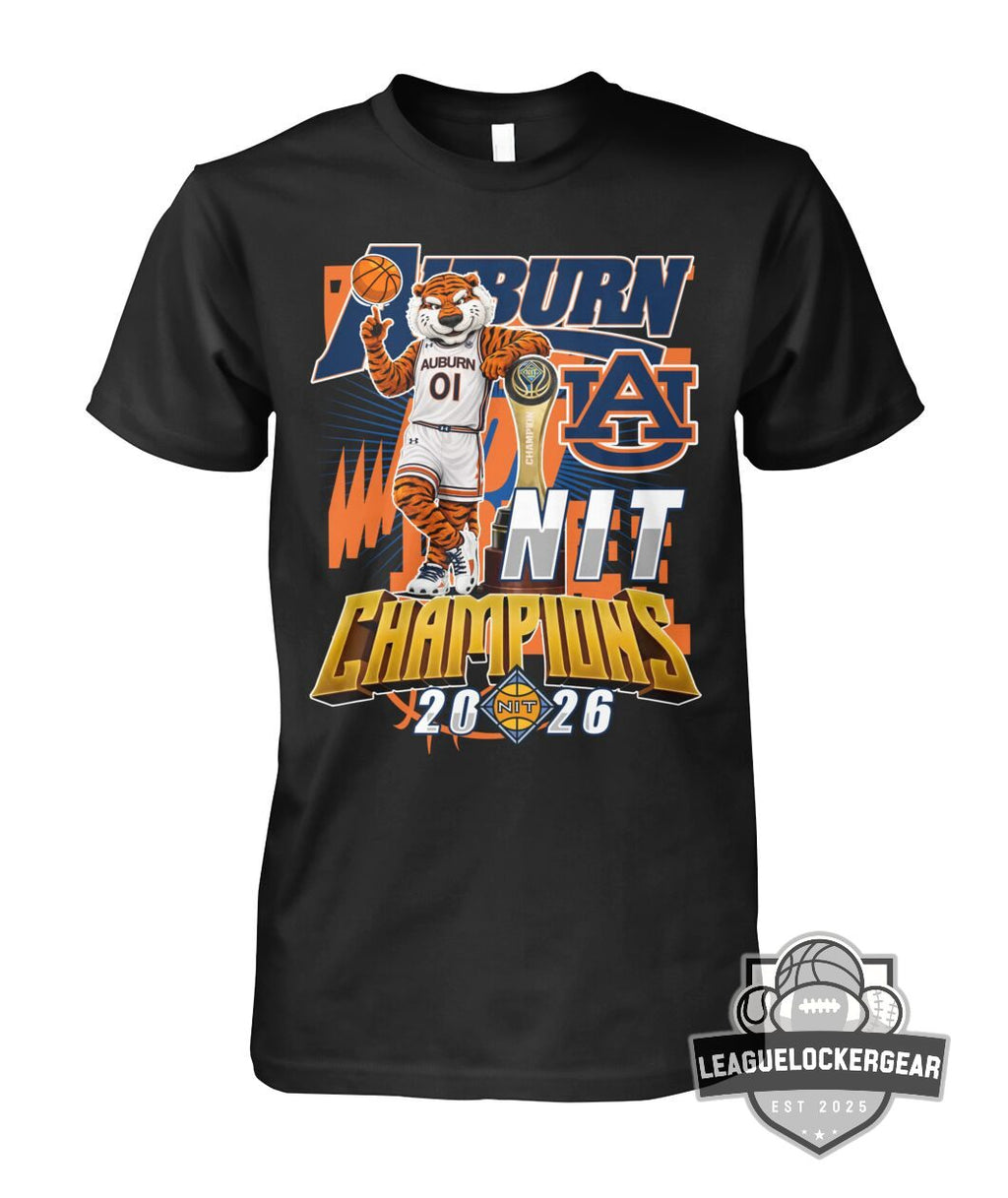 Auburn Tigers 2026 NIT Champions T-Shirt