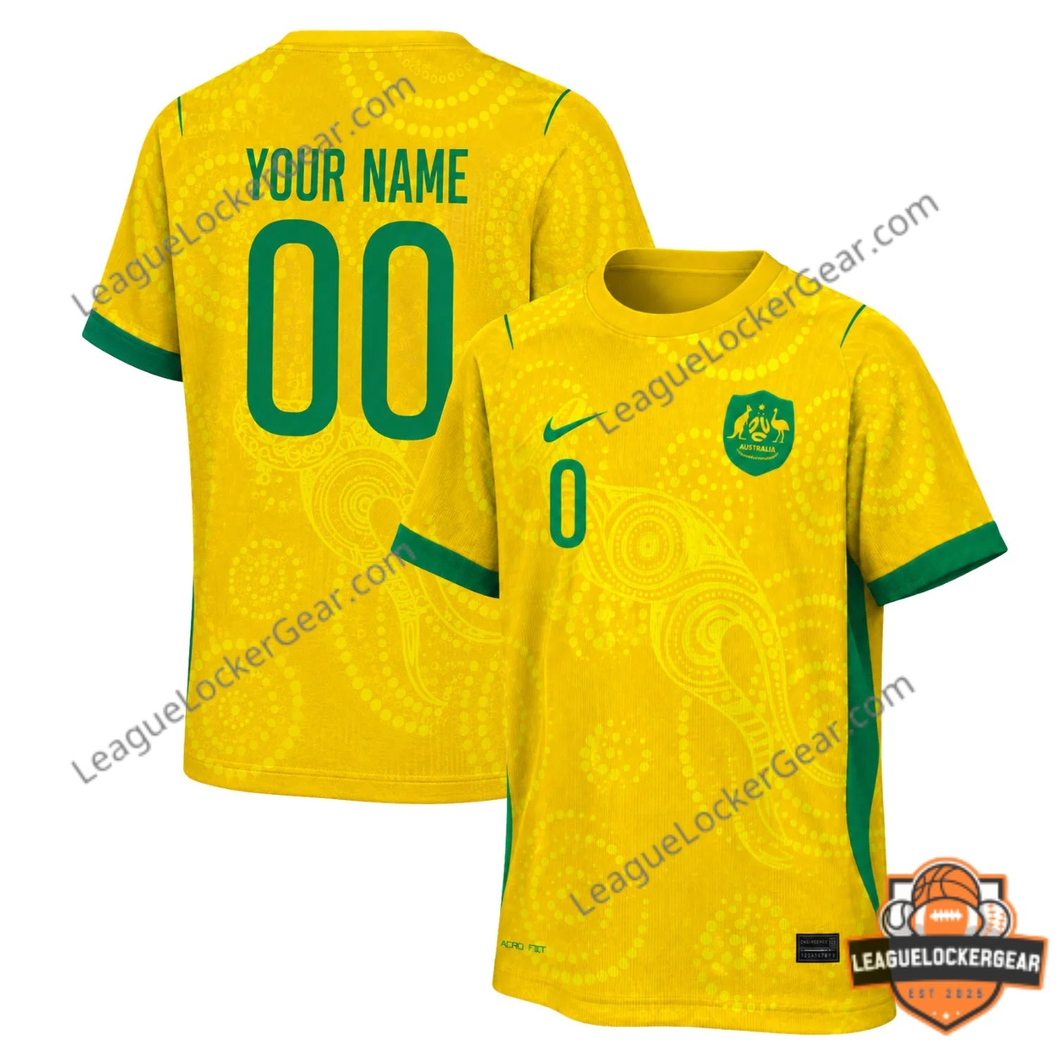 Australia World Cup 2026 Custom Football Jersey