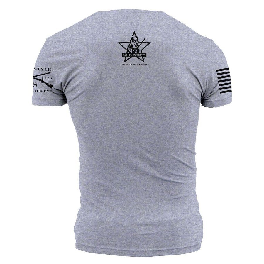 CFP Honor, Bravery, and Sacrifice Men's Tee - Heather Gray