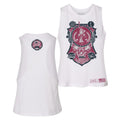 Women's 250th Commemorative Racerback Cropped Tank  - White