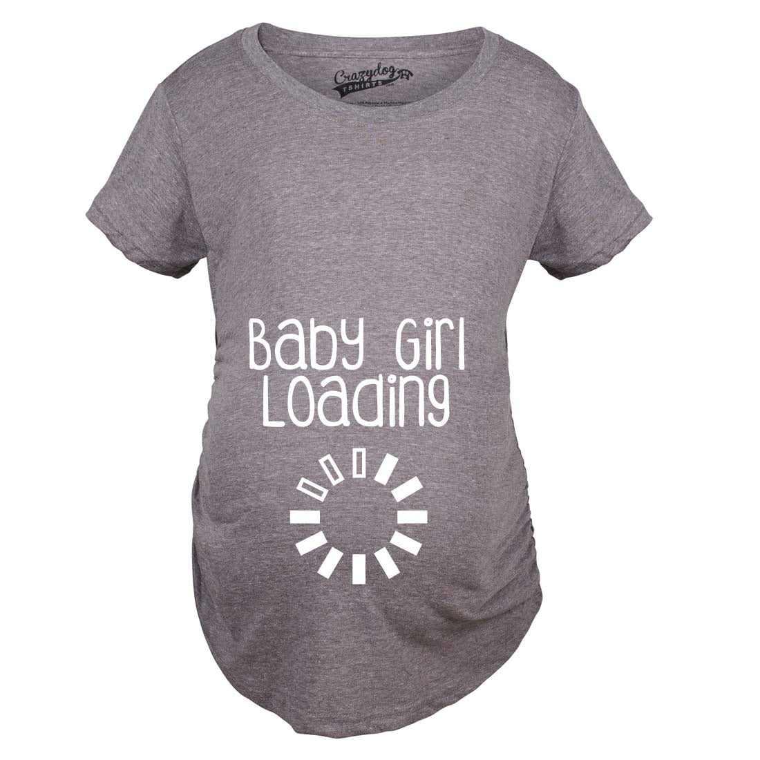 Baby Girl Loading Maternity T Shirt