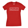 Chemistry Of Bacon Women's T Shirt