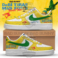 Bad Bunny DeBí TIRAR Más FOToS World Tour Toronto Blue Jays Custom Sneakers