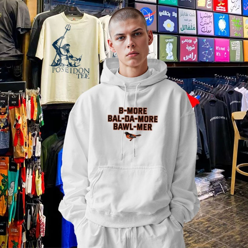 Baltimore Accent Bmore Balda More Bawlmer T-shirt