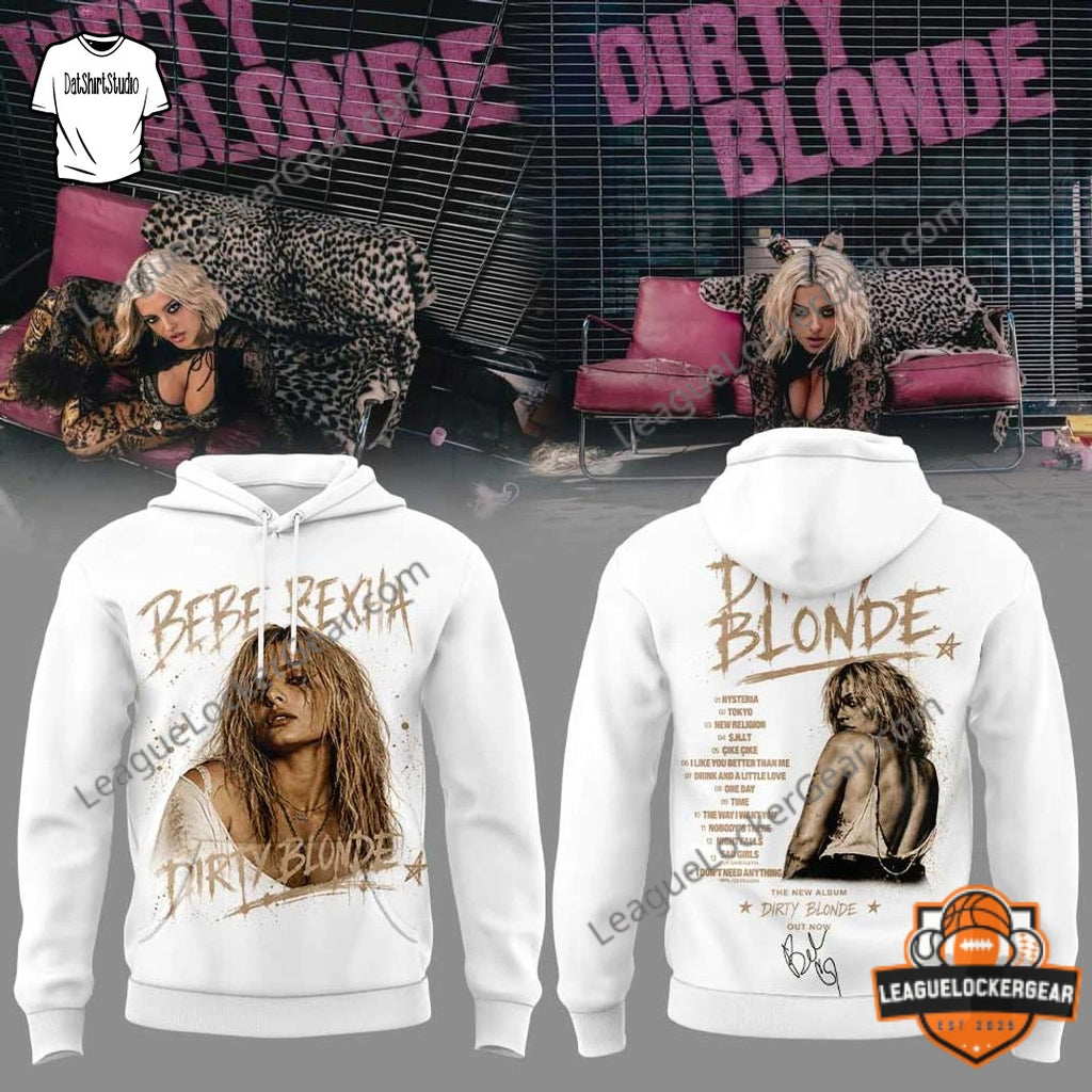 Bebe Rexha Dirty Blonde Album Hoodie