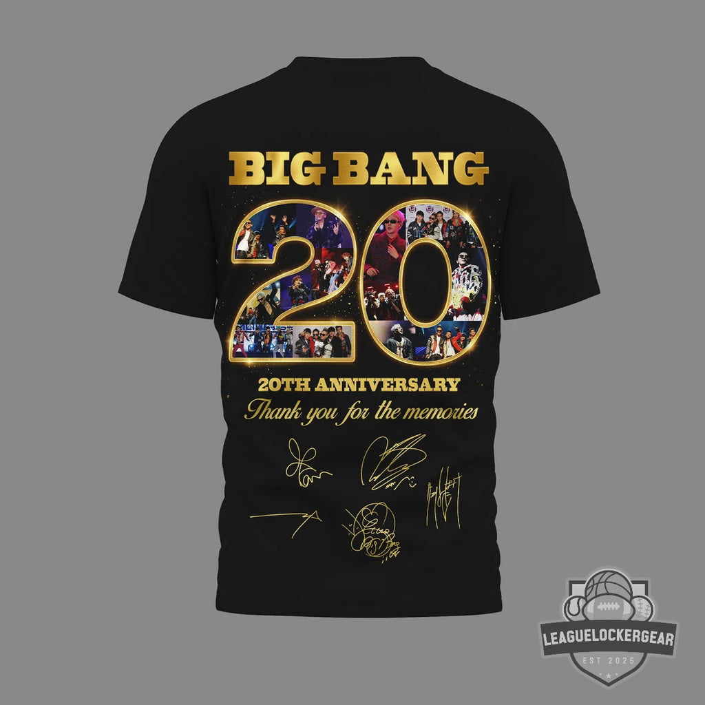 BIGBANG 20th Anniversary 2026 World Tour T-Shirt