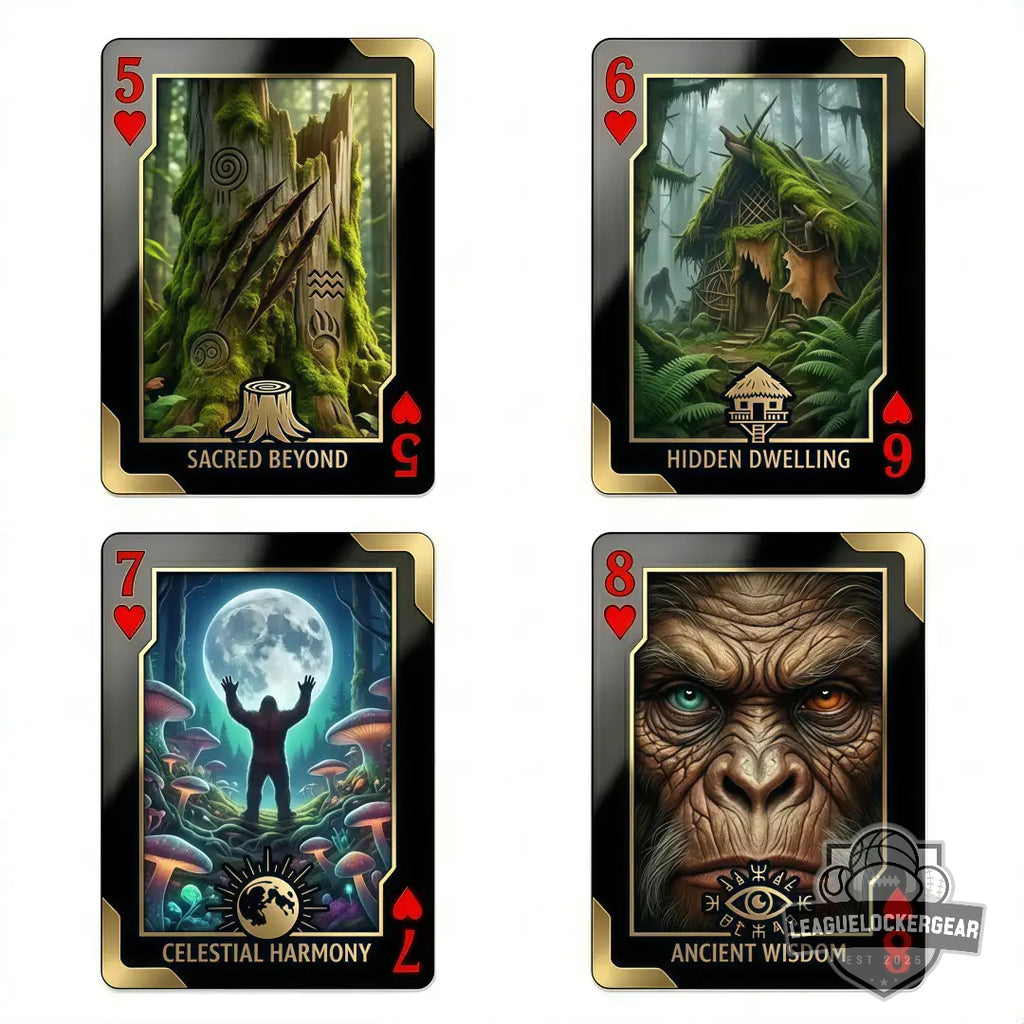 Bigfoot Collection Myth & Legend Pack Playing Card