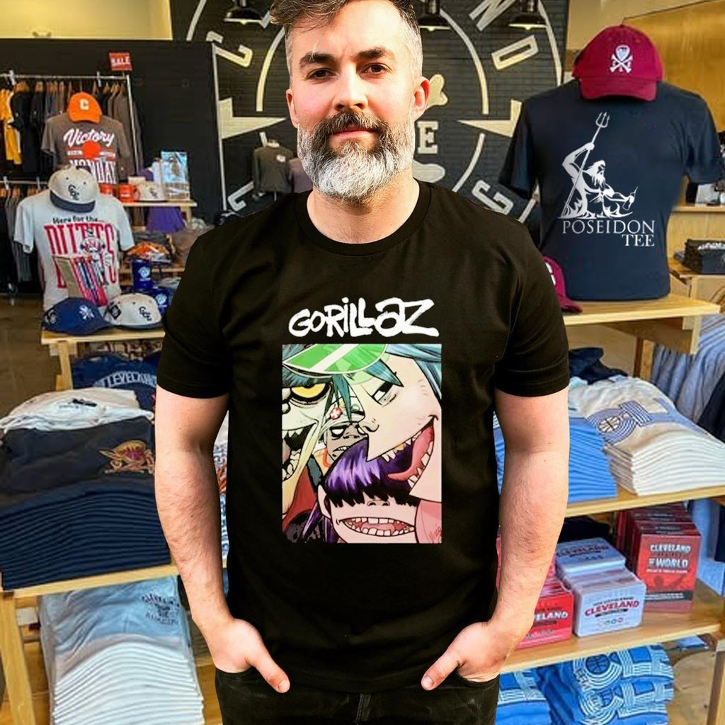 Billie Eilish Gorillaz Band T-shirt