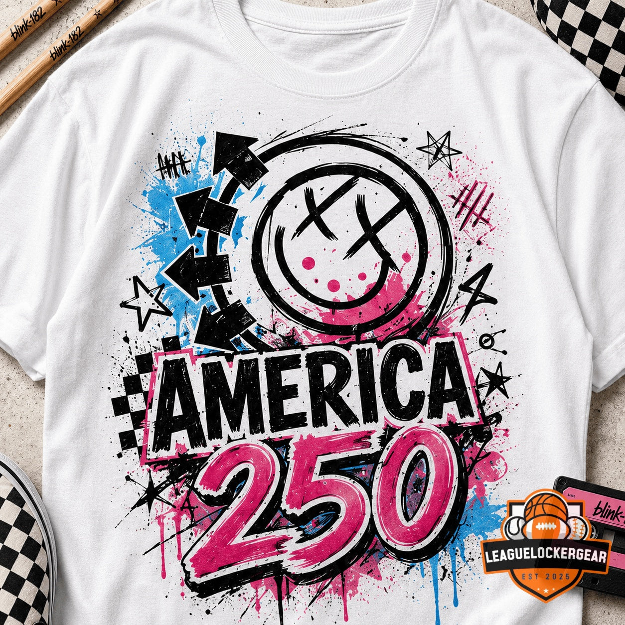 Blink-182 America 250th Anniversary T-Shirt