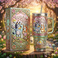 Bluey Heeler Family Easter Fun 40oz Tumbler