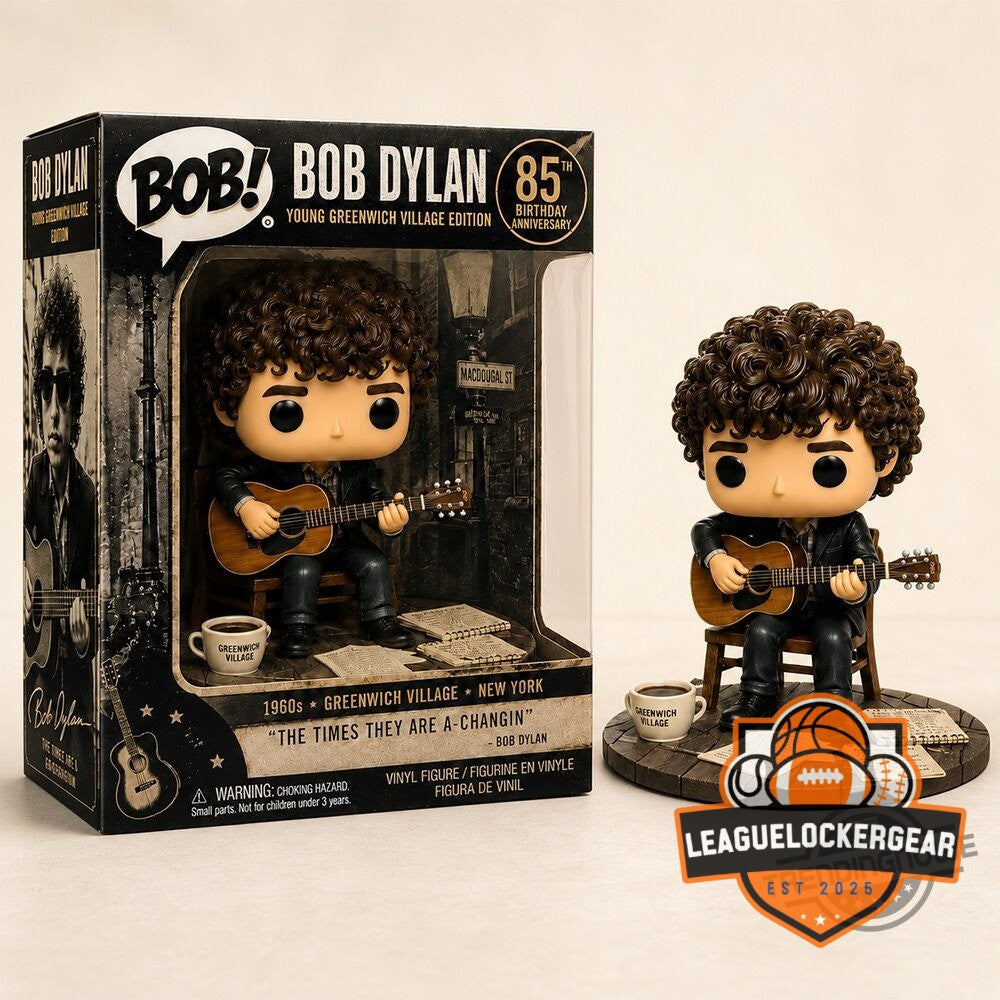 Bob Dylan 85th Birthday Greenwich Village Funko Pop Viny Figure
