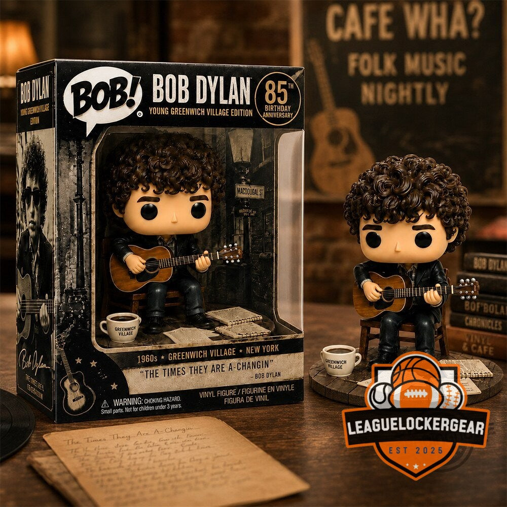 Bob Dylan 85th Birthday Greenwich Village Funko Pop Viny Figure