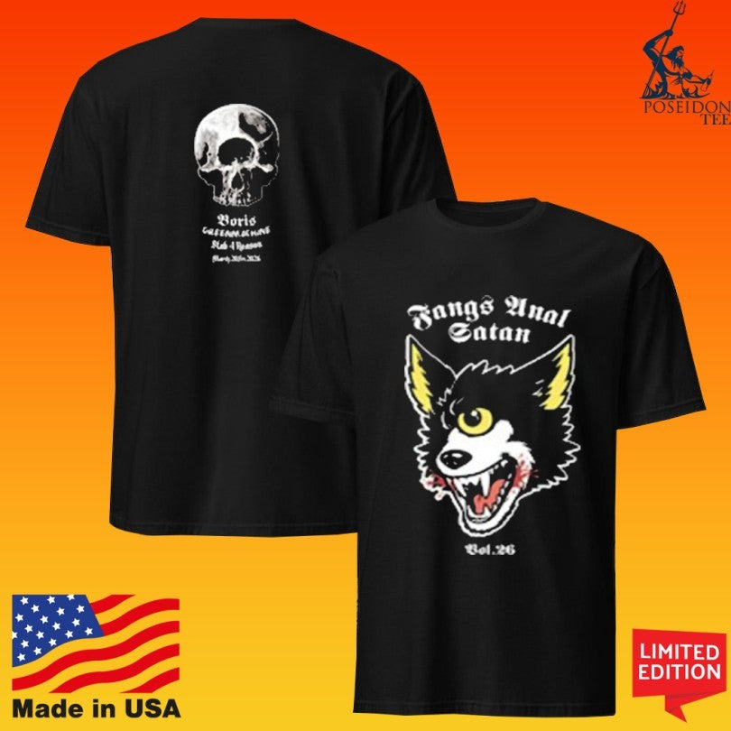 Borisheavyrocks Fangsanalsatan Vol.26 T-shirt