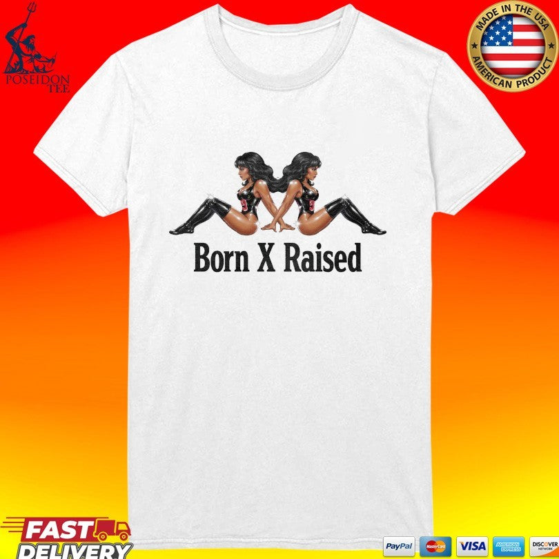 Born X Raised Double Trouble T-shirt