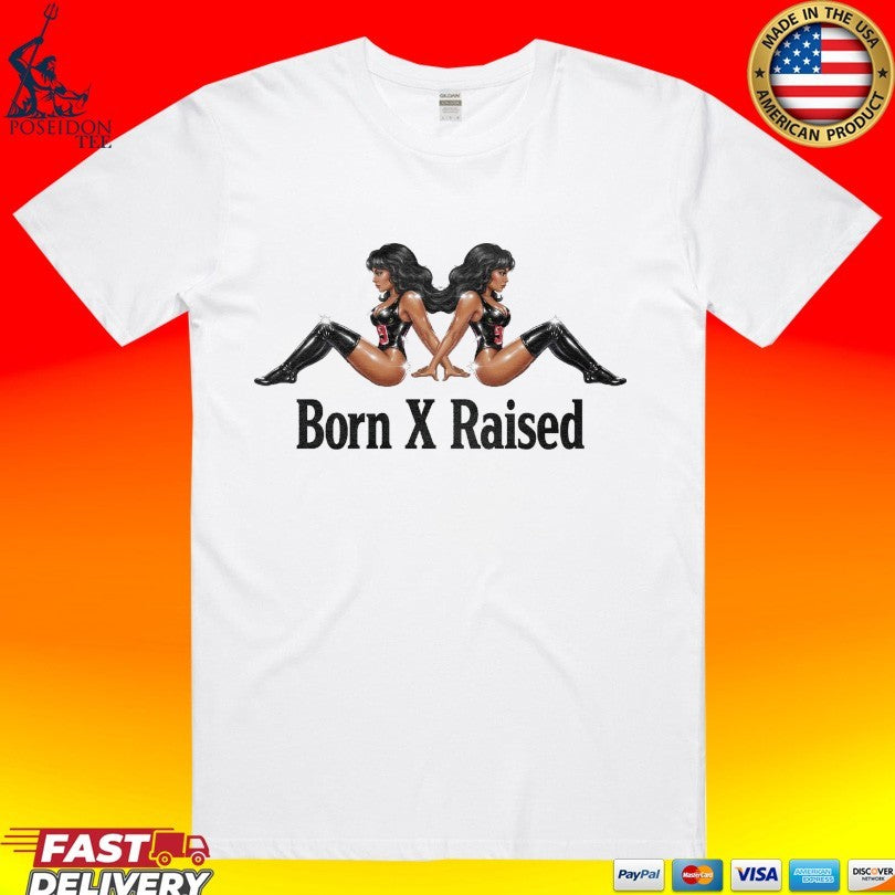 Born X Raised Double Trouble T-shirt