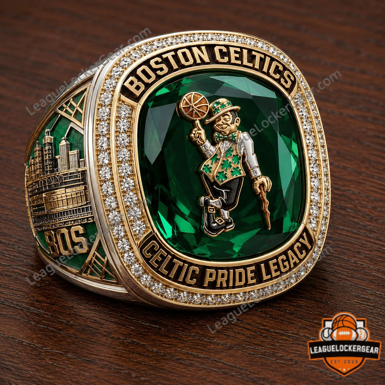 Boston Celtics Celtic Pride Legacy Championship Ring