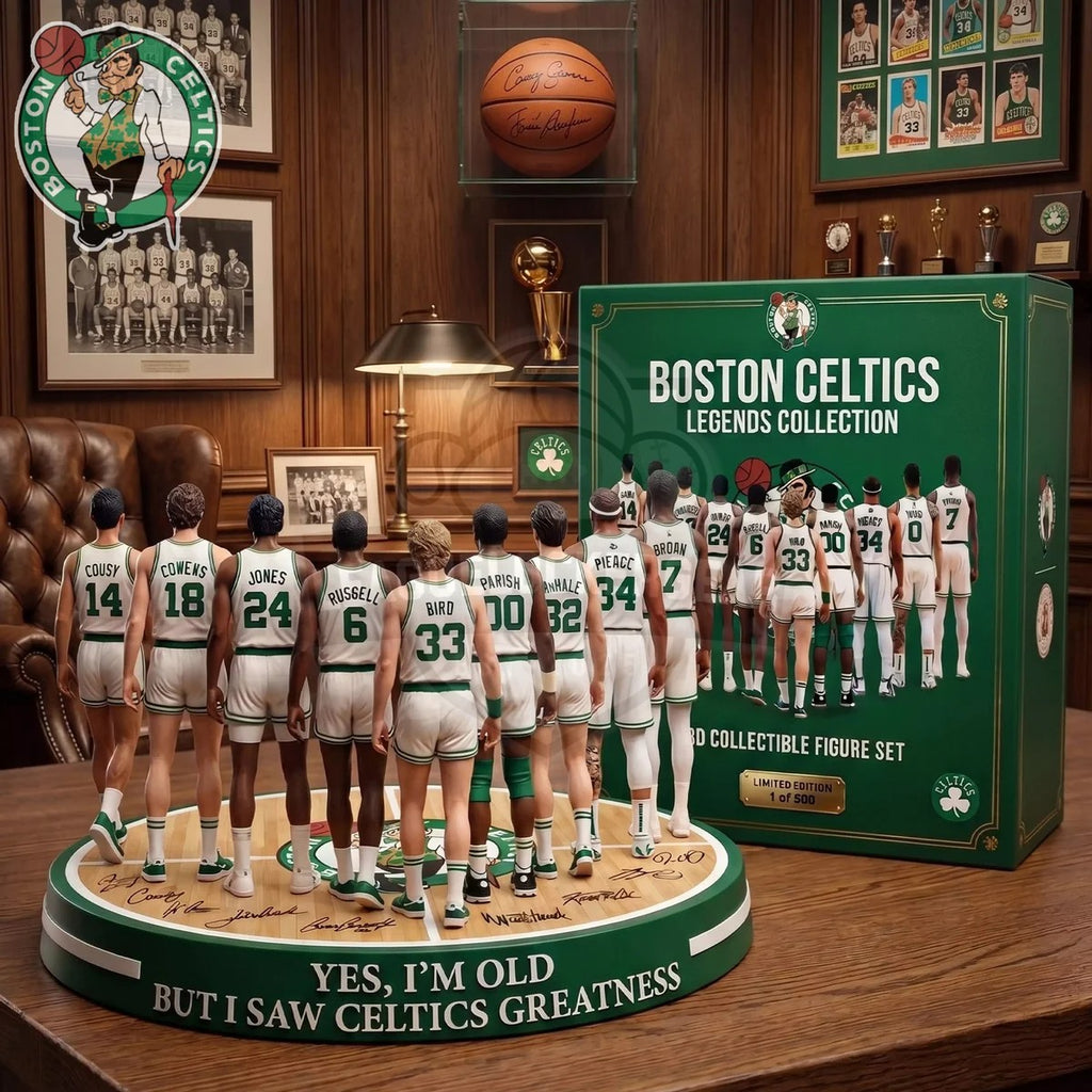Boston Celtics Legends Collection Yes I’m Old But I Saw Greatness Acrylic Plaque