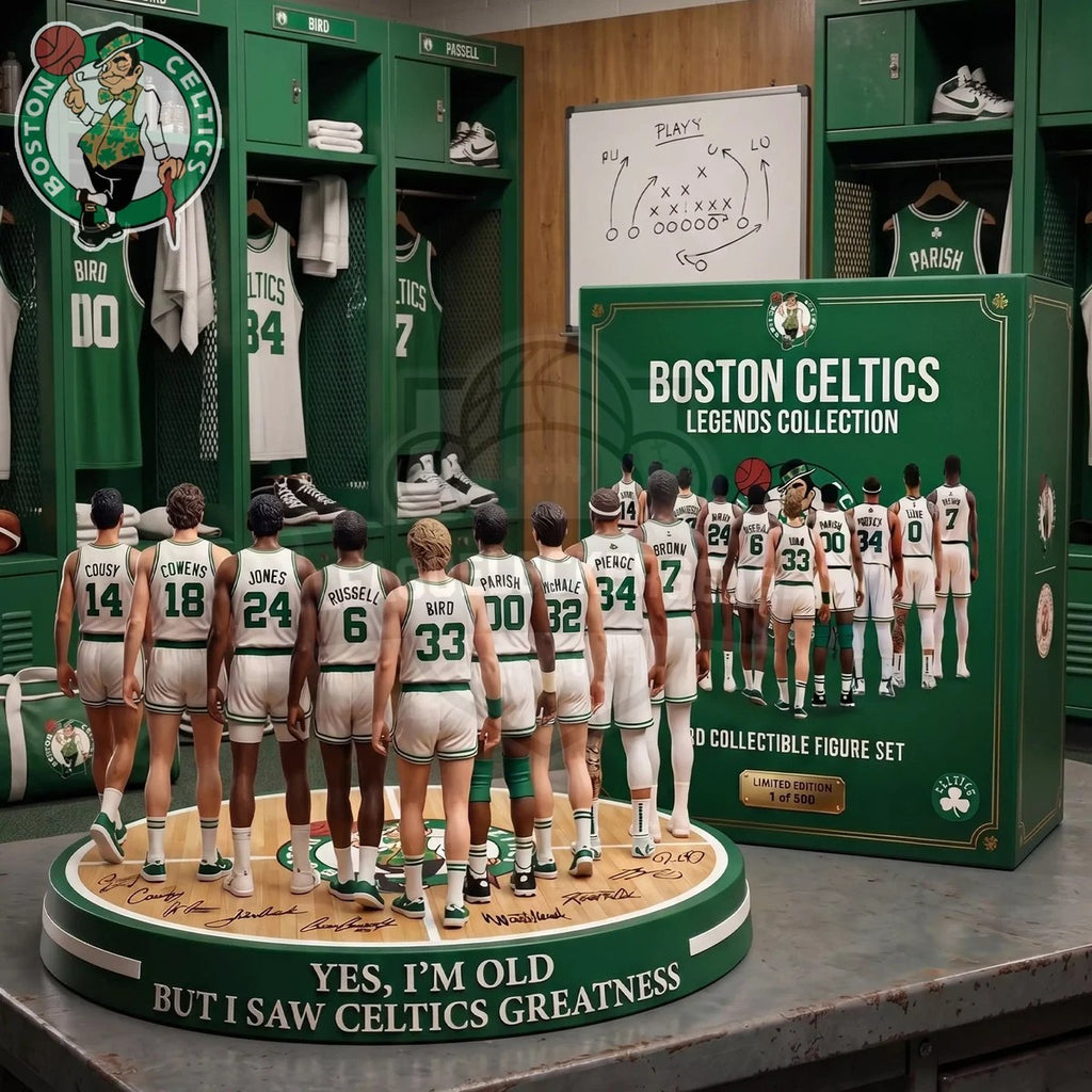 Boston Celtics Legends Collection Yes I’m Old But I Saw Greatness Acrylic Plaque