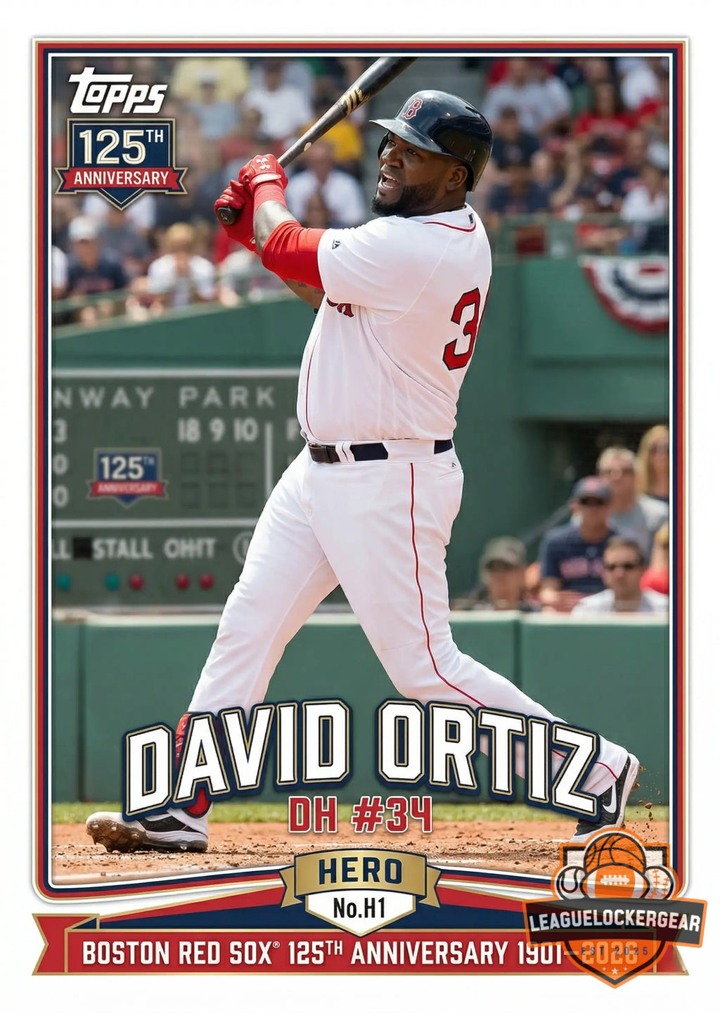 Boston Red Sox 125th Anniversary 1901-2026 Trading Card Box