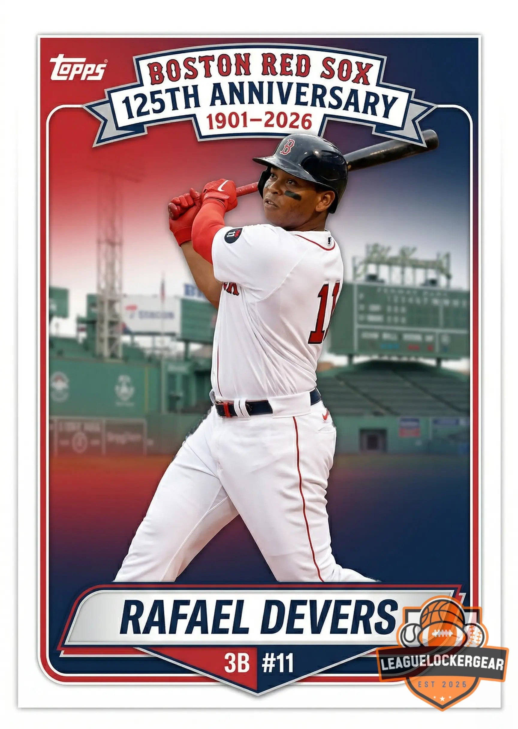 Boston Red Sox 125th Anniversary 1901-2026 Trading Card Box