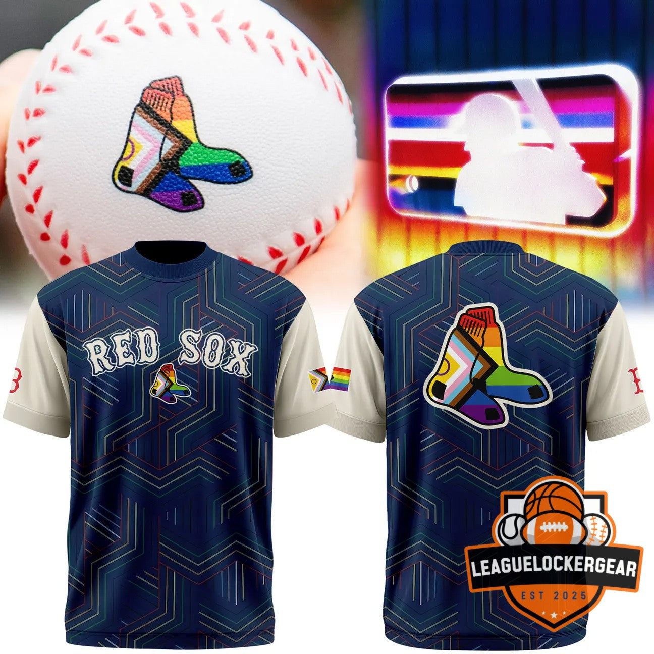 Boston Red Sox Pride Night 2026 T-Shirt