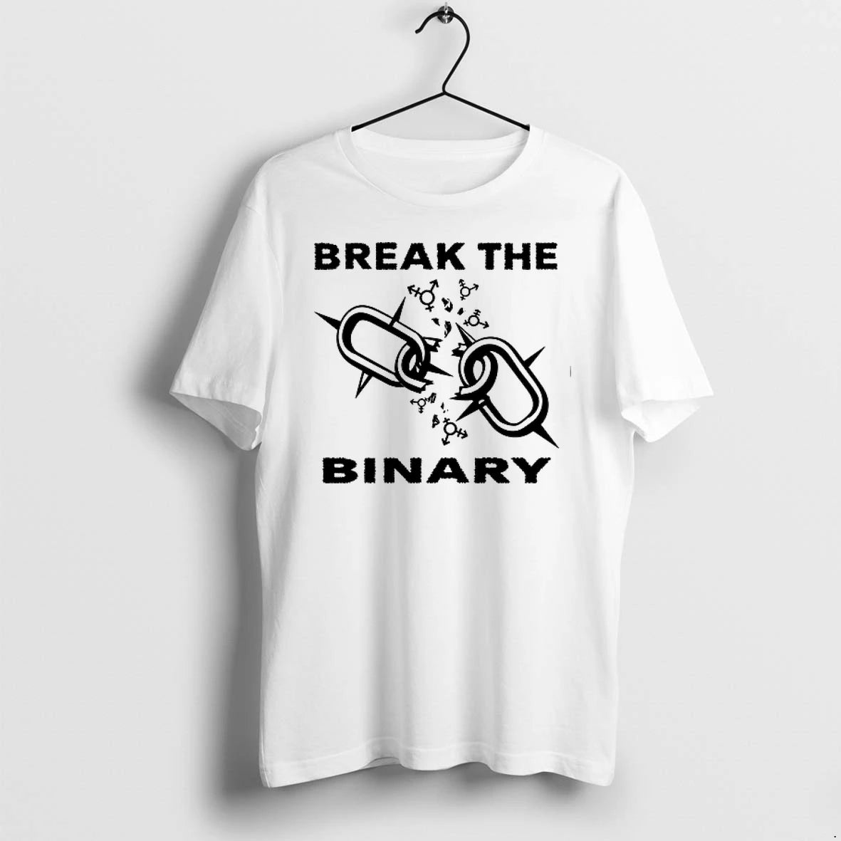 Break The Binary Loosening Of Shackles 0 Tshirts Sweater