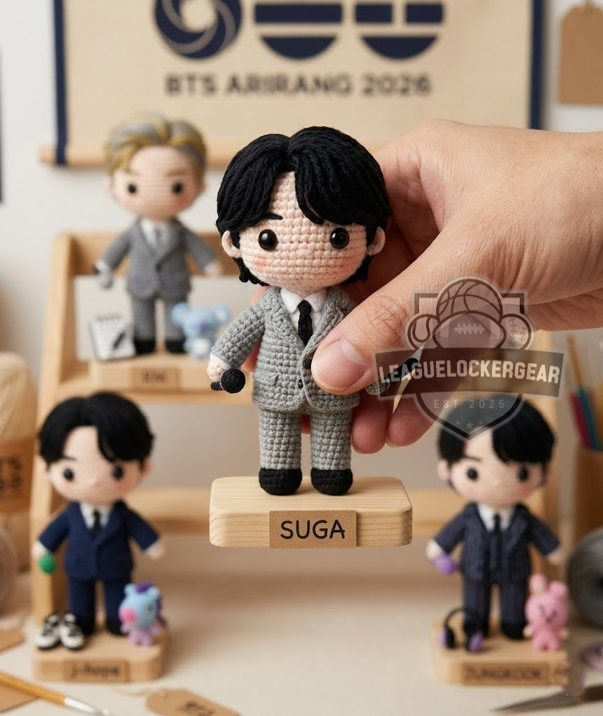 BTS Arirang 2026 Members Crochet Doll