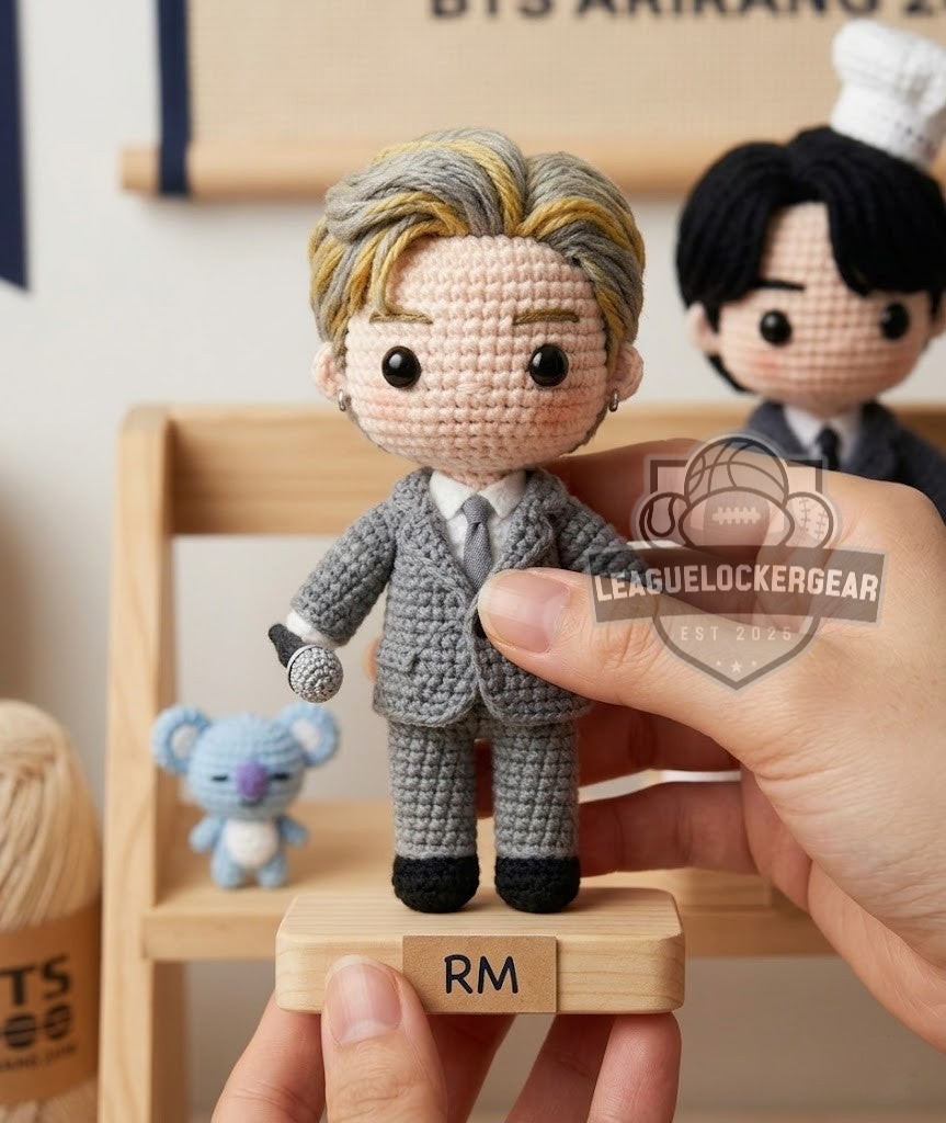BTS Arirang 2026 Members Crochet Doll