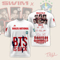 BTS Is Back x Brazil World Cup 2026 T-Shirt