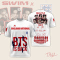 BTS Is Back x England World Cup 2026 T-Shirt