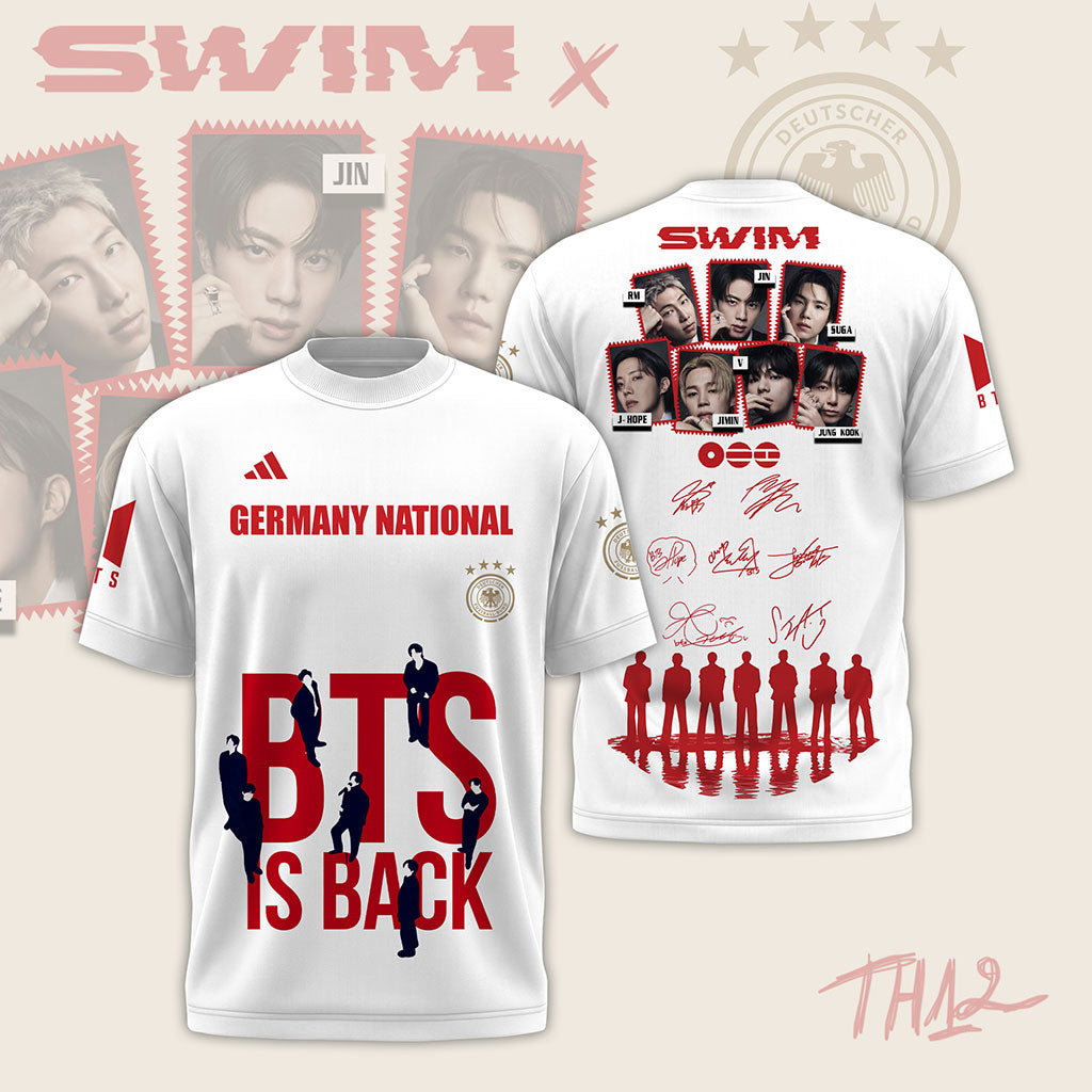 BTS Is Back Germany National World Cup 2026 T-Shirt