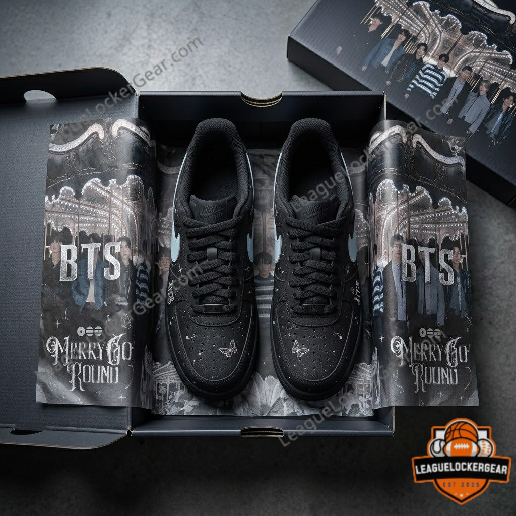 BTS Special Arirang Merry Go Round 2026 Air Force 1 Shoes