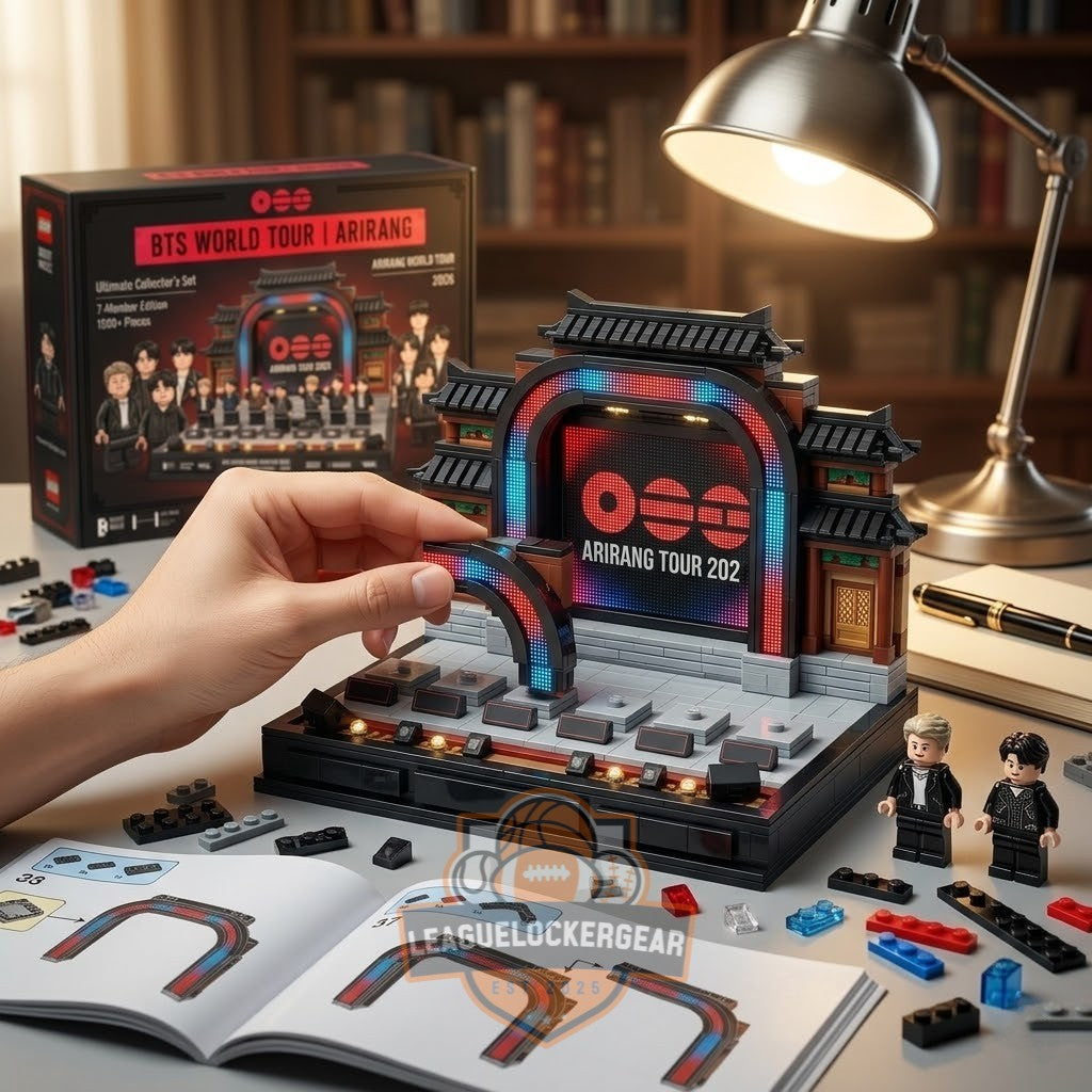 BTS World Tour Arirang 2026 7-Member Stage Building Block Set